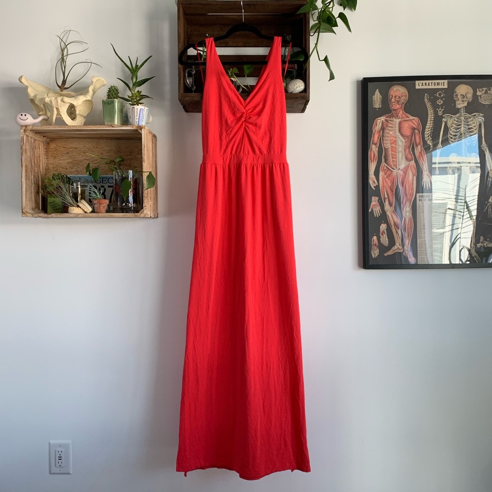 NWOT Tart coral modal maxi dress large